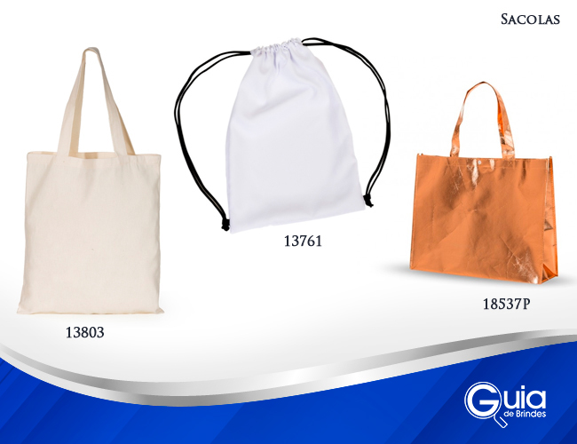 16 - SACOLAS - SACOLAS RETORN�VEIS - SACOLAS EM TECIDO NYLON  - SACOLAS EM TNT 