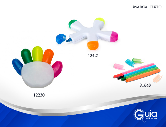 19 - MARCA TEXTO - MARCA TEXTO COLORIDO 