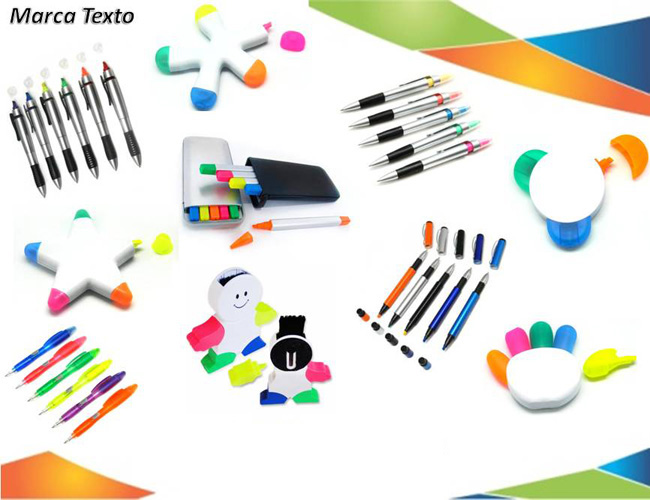   caneta marca texto  marca texto com tampa  marca texto metal   marca texto em formatos especiais  estojo com vrias cores de marca texto