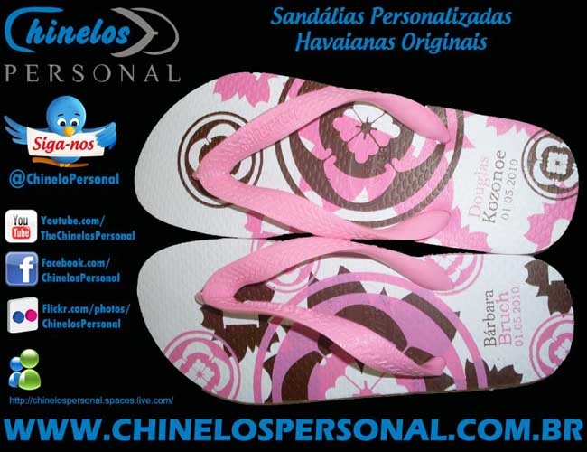 04 - BRINDES ECOL�GICOS CHINELOS PERSONALIZADOS