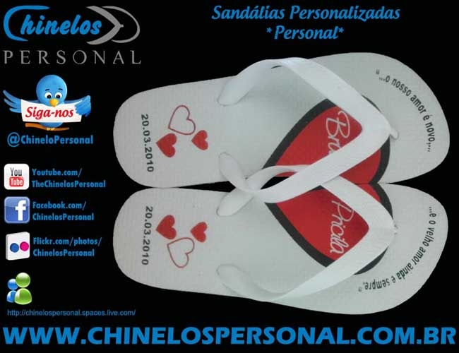   sand�lias personalizadas sea summer