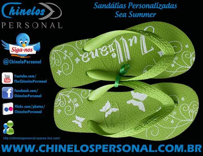 08 - LEMBRANCINHAS SAND�LIAS PERSONALIZADAS