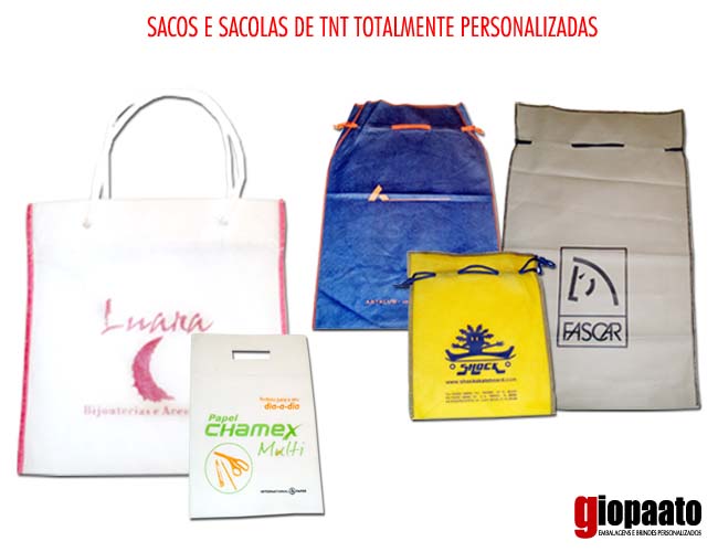   sacolas de tnt