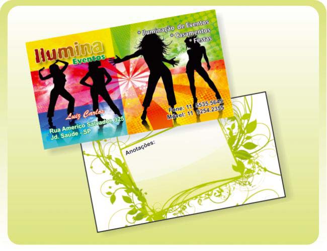 01 - CARTES DE VISITA PLASTIFICADO BRILHO