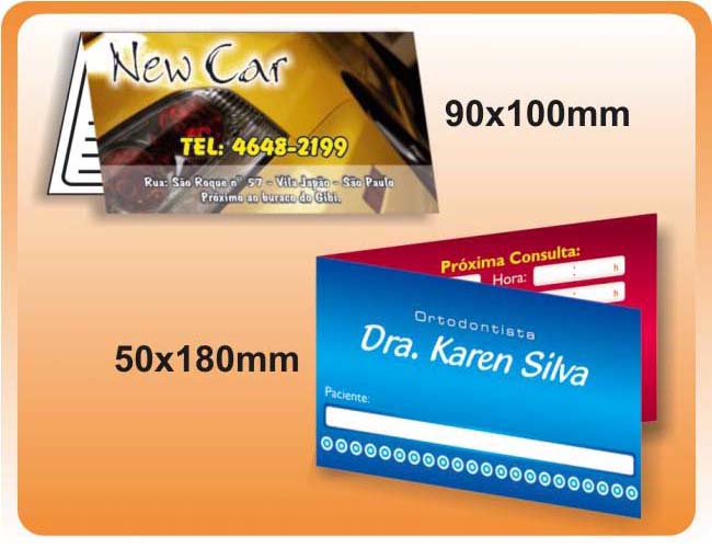 06 - CARTES DUPLO LAMINADO FOSCO + VERNIZ LOCALIZADO