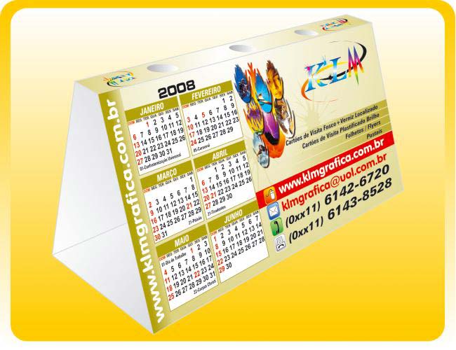 11 - CALENDRIOS DE MESA