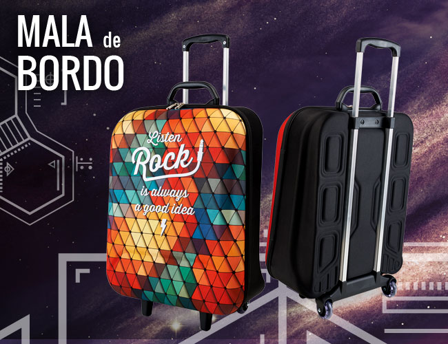 Mala de Viagem Retangular Personalizada - Rampazzo Brindes