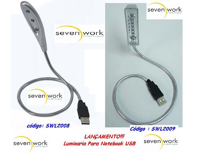 08 - LUMINRIA PARA NOTEBOOK CABO USB