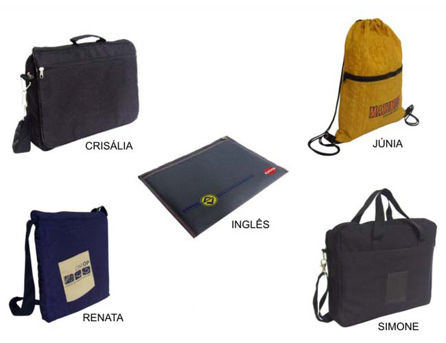 03 - BOLSAS EM LONA, NYLOM, BAGUM, NYLOM AMASSADO