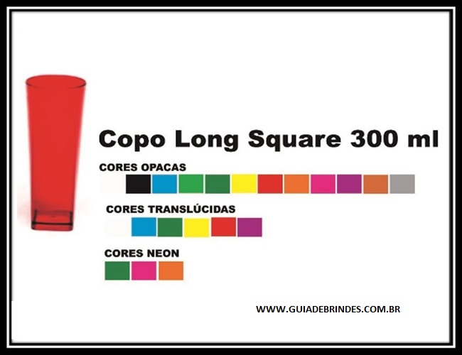 02 - COPOS LONG DRINK - COPO LONG SQUARE