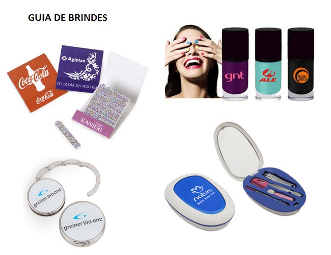 01 - LINHA FEMININA - KIT MANICURE - MINI LIXA DE UNHA - ESMALTE DE UNHA - PORTA BOLSA DE METAL