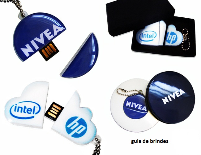   pen drives em acrlico