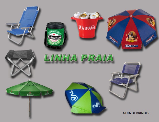 12 - LINHA PRAIA - GUADA-SOL - CADEIRAS DE PRAIA - BOLSA TRMICA - COOLER