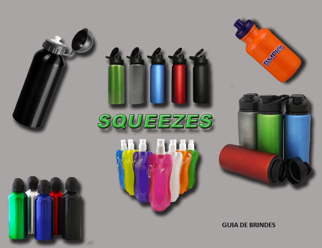 14 - SQUEEZE DE PLSTICO -  SQUEEZE DE METAL - SQUEEZE DOBRVEL