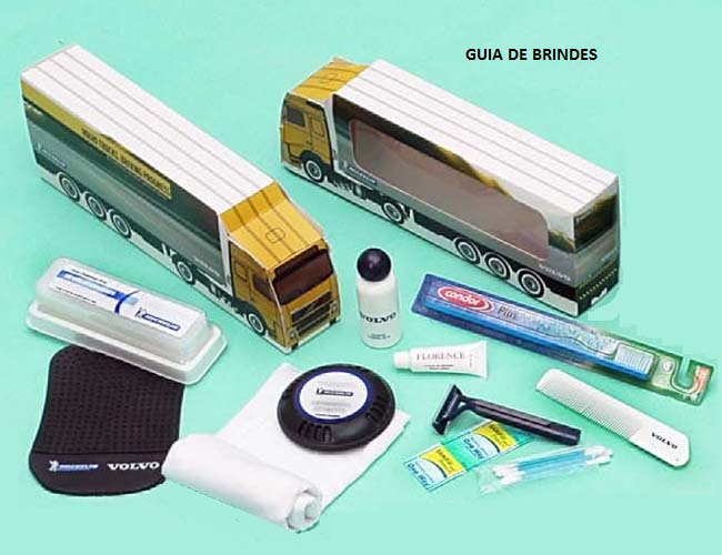   kit caminho e caminhoneiro