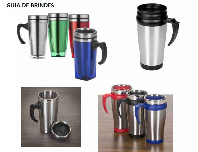 04 - CANECAS TRMICAS - CANECAS EM ALUMNIO - MUGS