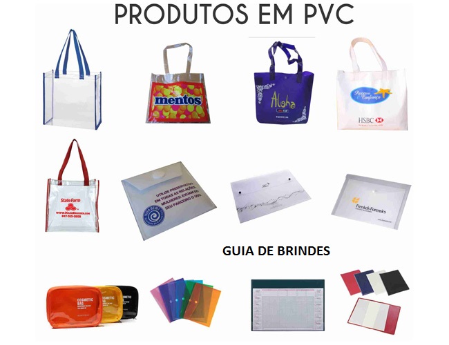 08 - SACOLAS EM PVC - MOCHILAS EM PVC - NECESSAIRE - PASTA CONVENO - RISQUE RABISQUE - PORTA DOCUMENTO