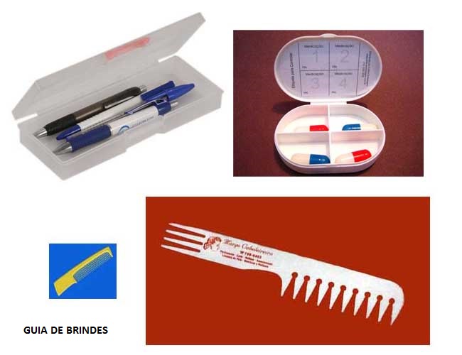12 - BRINDES EM PLSTICO