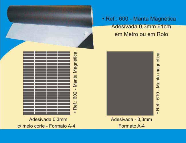 02 - MANTA MAGNTICA ADESIVADA